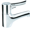 Slion high quality deck Mount Single Handle Sequential Lever Basin Mixer Tap